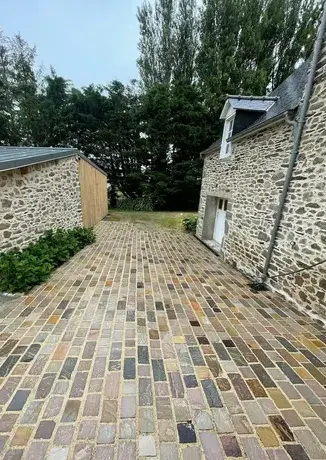 pose de clôture rigide Hirel-5