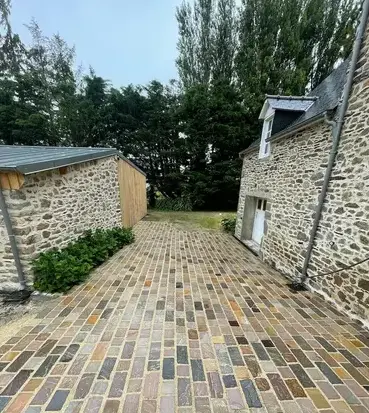 pose de clôture rigide à Saint-Coulomb - image 3