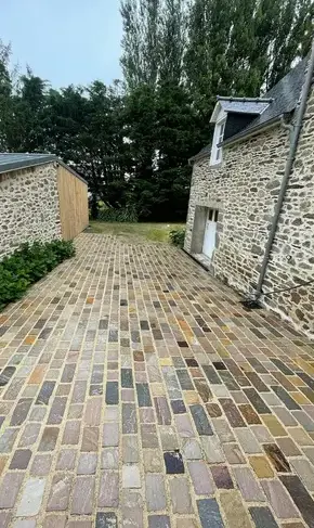 terrasse et jardin Dinard-1