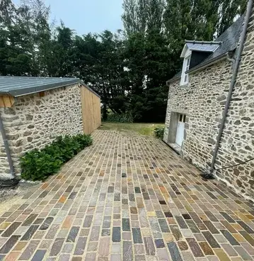 terrasse et jardin à Saint-Coulomb - image 3